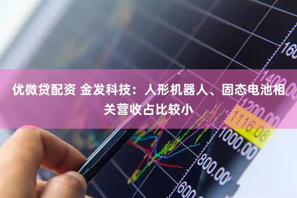 优微贷配资 金发科技：人形机器人、固态电池相关营收占比较小